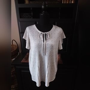 Adrianna Papell Ladies Large Short-sleeved Top